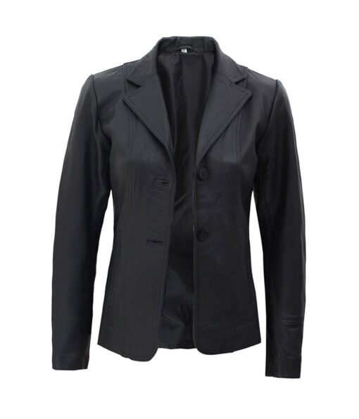 Surrey-Black-Leather-Blazer-Jacket-Womens-1