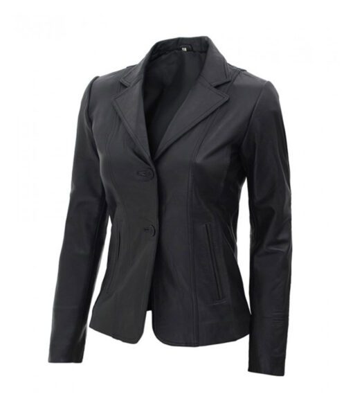 Surrey-Black-Leather-Blazer-Jacket-Womens-2