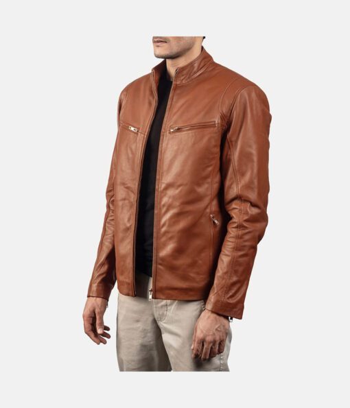 Men's Leather Jackets | Ten color leather jacket - Modern Leather Jackets