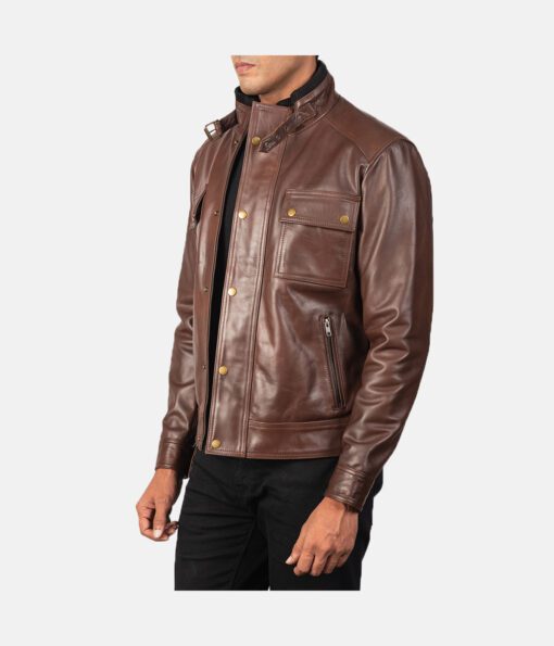 Darren-Brown-Leather-Biker-Jacket-1