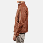 Ionic-Brown-Leather-Biker-Jacket-1