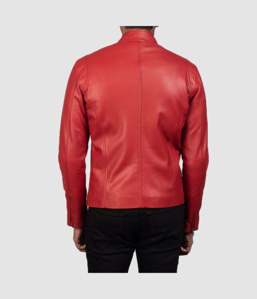 Ionic-Red-Leather-Biker-Jacket-4