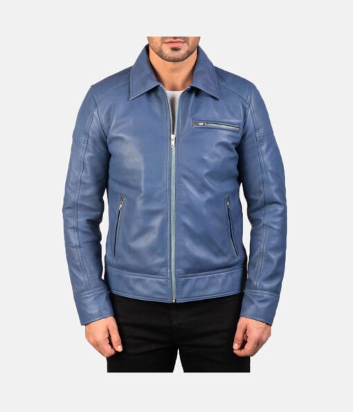 Lavendard-Blue-Leather-Biker-Jacket-3