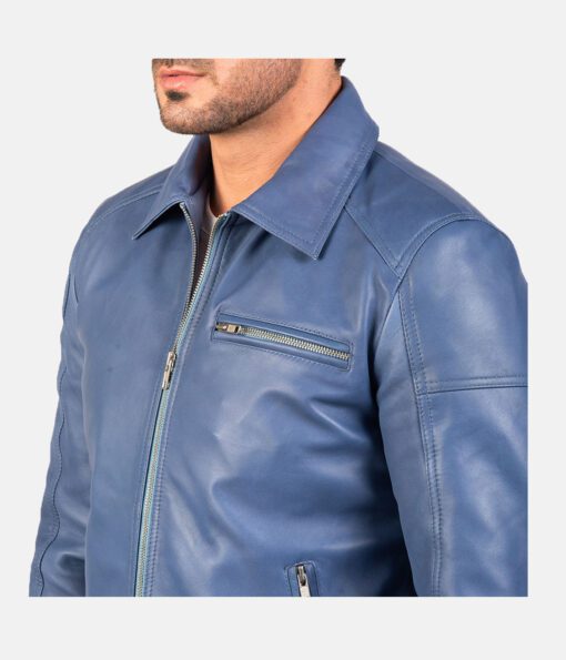Lavendard-Blue-Leather-Biker-Jacket-5