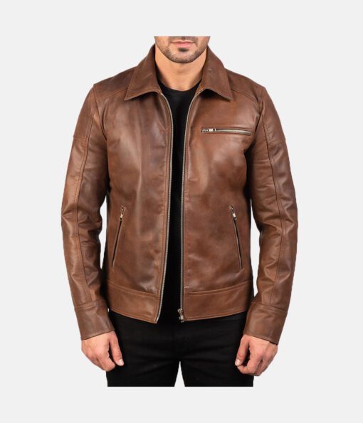 Lavendard-Brown-Leather-Biker-Jacket-1