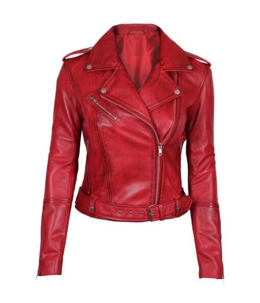 Margaret-Red-Ladies-Leather-Jacket-1