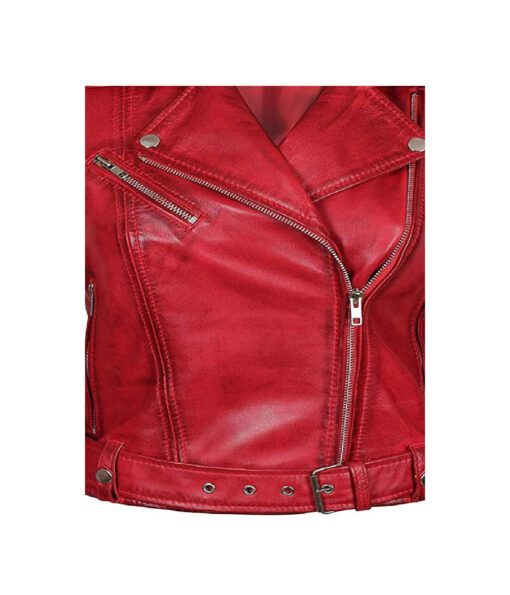 Margaret-Red-Ladies-Leather-Jacket-4
