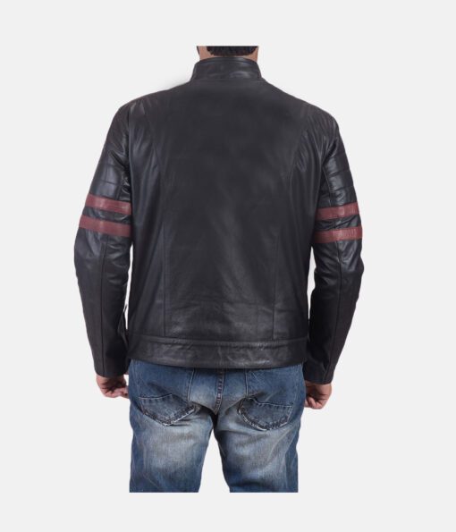 Monza-Black-Maroon-Leather-Biker-Jacket-6