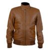 Narcos Steve Murphy Bomber Leather Jacket