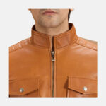 Voltex-Tan-Leather-Biker-Jacket-1