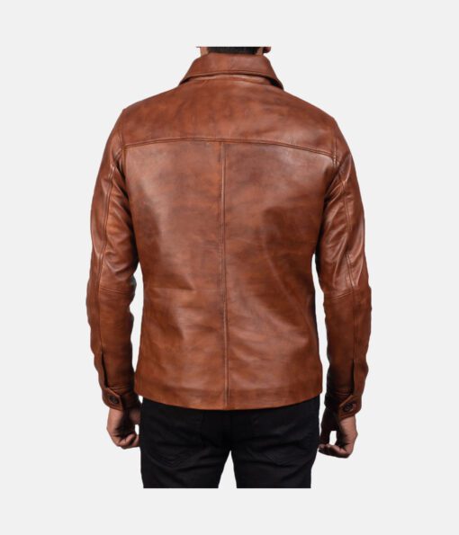Waffle-Brown-Leather-Jacket-3