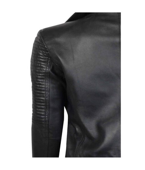 Women-Black-Asymmetrical-Biker-Quilted-Leather-Jacket-3