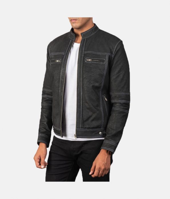 Men's Leather Jackets | Black Leather Jacket - Modern Leather Jackets