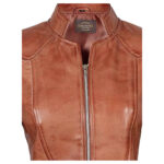 Amy-Womens-Brown-Fitted-Leather-Jacket-brown-1