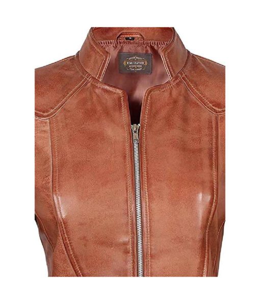 Amy-Womens-Brown-Fitted-Leather-Jacket-brown-3