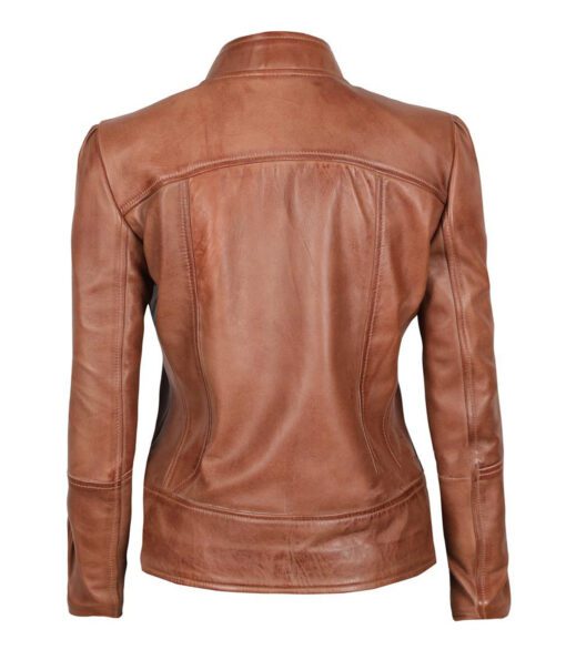 Amy-Womens-Brown-Fitted-Leather-Jacket-brown