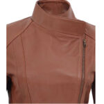 Anzio-Womens-Tan-Asymmetrical-Biker-Leather-Jacket-1