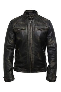 21ST CENTURY 1:6TH SCALE MODERN LEATHERETTE JACKET & TROUSERS CB32978 