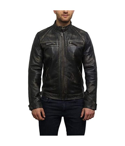 Leather-Jackets-For-Men-Distressed-Retro-Real-Sheepskin-Mens-Leather-Motorcycle-Jacket-2