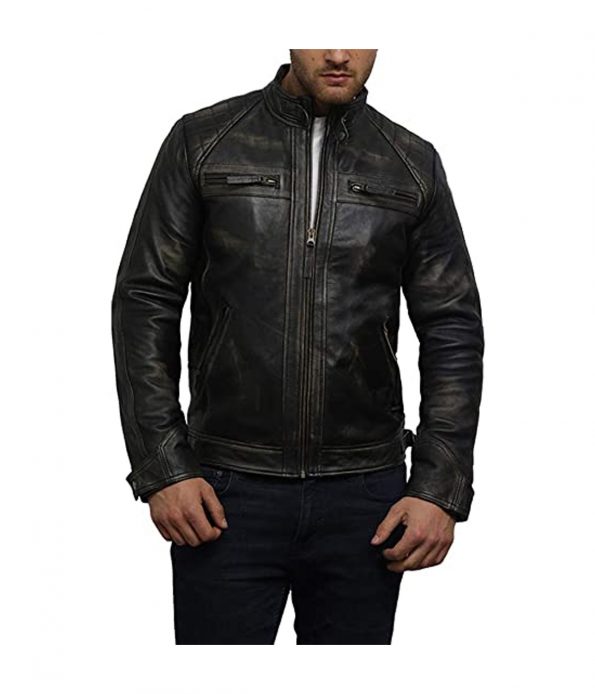 Leather-Jackets-For-Men-Distressed-Retro-Real-Sheepskin-Mens-Leather-Motorcycle-Jacket-3