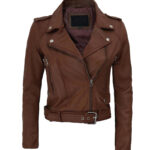 Nellie-Women-Leather-Dark-Brown-Biker-Jacket-1