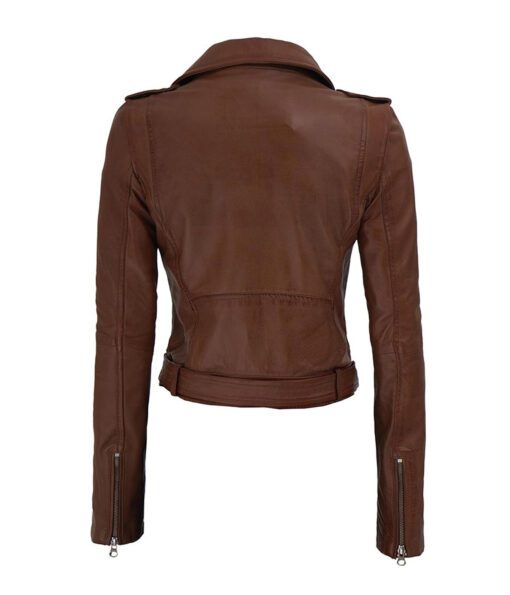 Nellie-Women-Leather-Dark-Brown-Biker-Jacket-2