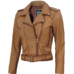 Nellie-Women-Leather-Light-Brown-Biker-Jacket-1