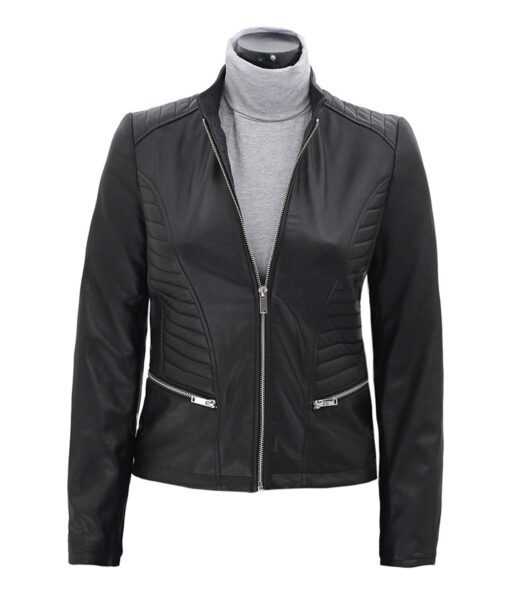 Rachel-Womens-Black-Slim-Fit-Leather-Jacket-5
