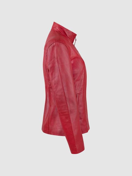 female-light-red-leather-jacket-side