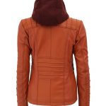 women_tan_leather_jacket_with_hood