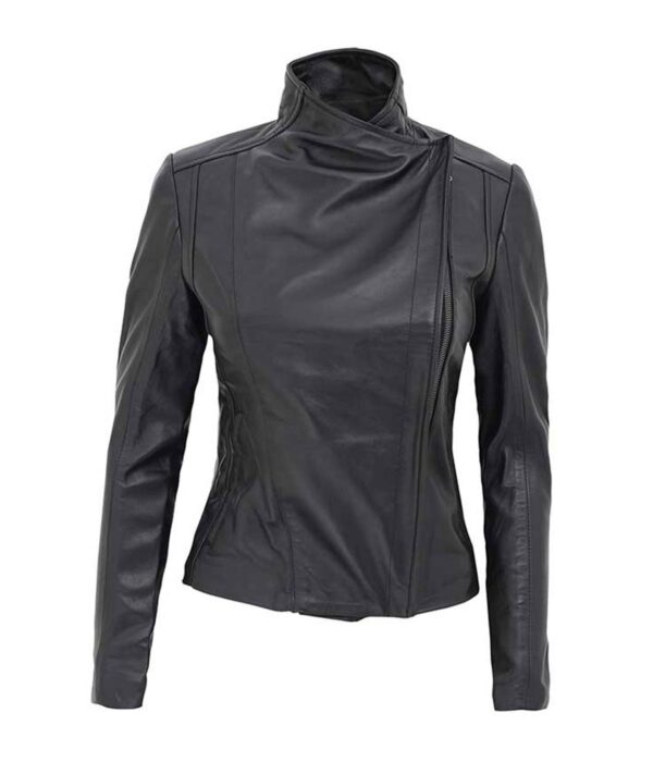 Women's Biker Slim Fit Jacket