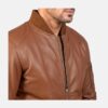 Ma-1-Brown-Leather-Bomber zoom