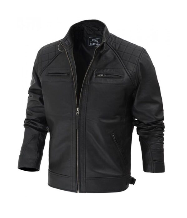 Johnson-Diamond-Classic-Black-Cafe-Racer-Biker-Jacke1