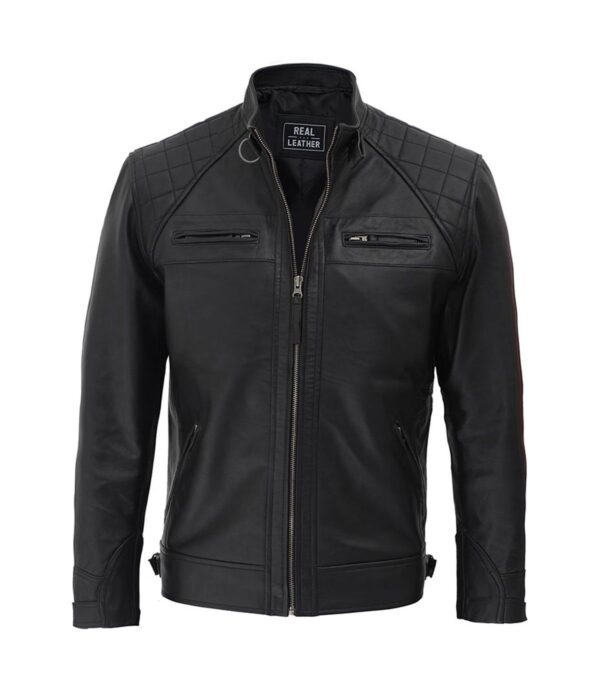 Johnson-Diamond-Classic-Black-Cafe-Racer-Biker-Jacke3