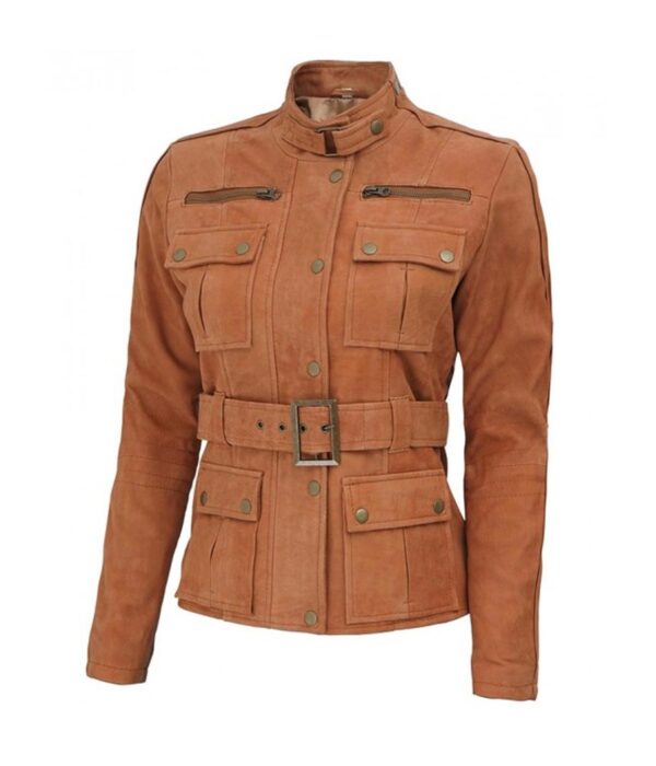 Womens-Four-Pocket-Leather-Tan-Jacket2