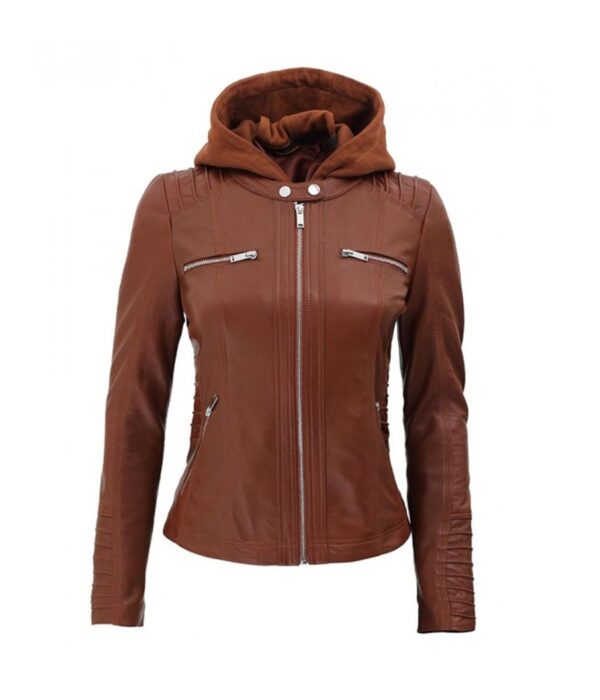 women_brown_leather_jacket_hooded5